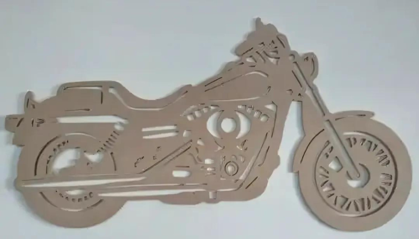 Le Monde du Motard vous présente une super moto en origami !